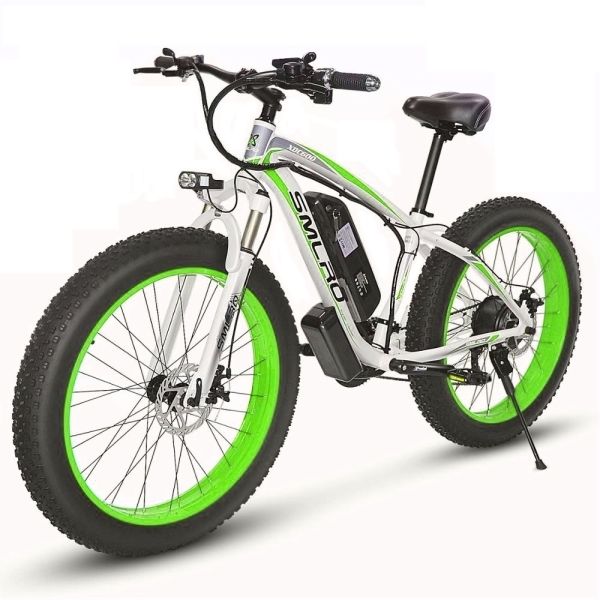 Fat Tire E-Bike 1000W Motor 17.5AH S/\MSUNG Lithium Battery Electric Bike Drop Shipping Available SMLRO XDC600 26x4.0 inch