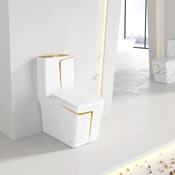 WC Siphonic квадрата топит санитарные брызги чистки собственной личности туалета изделий