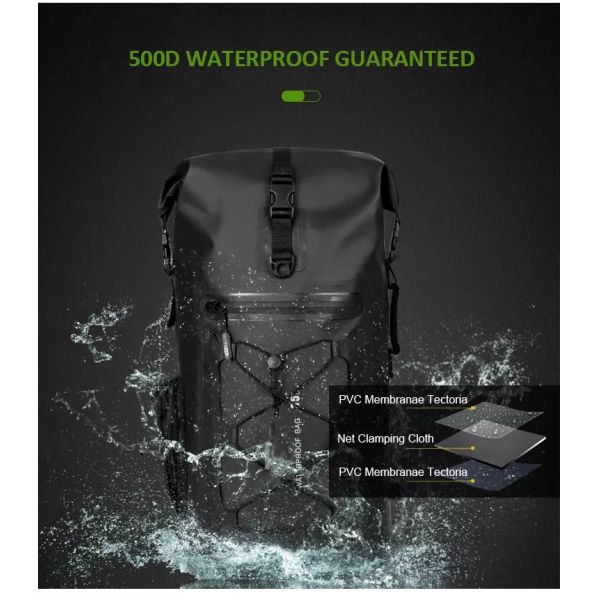 PVC сумки 500D мотоцикла ODM водоустойчивый располагаясь лагерем для на открытом воздухе пешего туризма