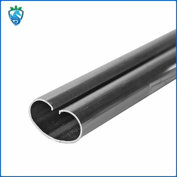 6061 6063 Aluminum Extrusion Profile Silver Color Anodized Solar Frame Profile