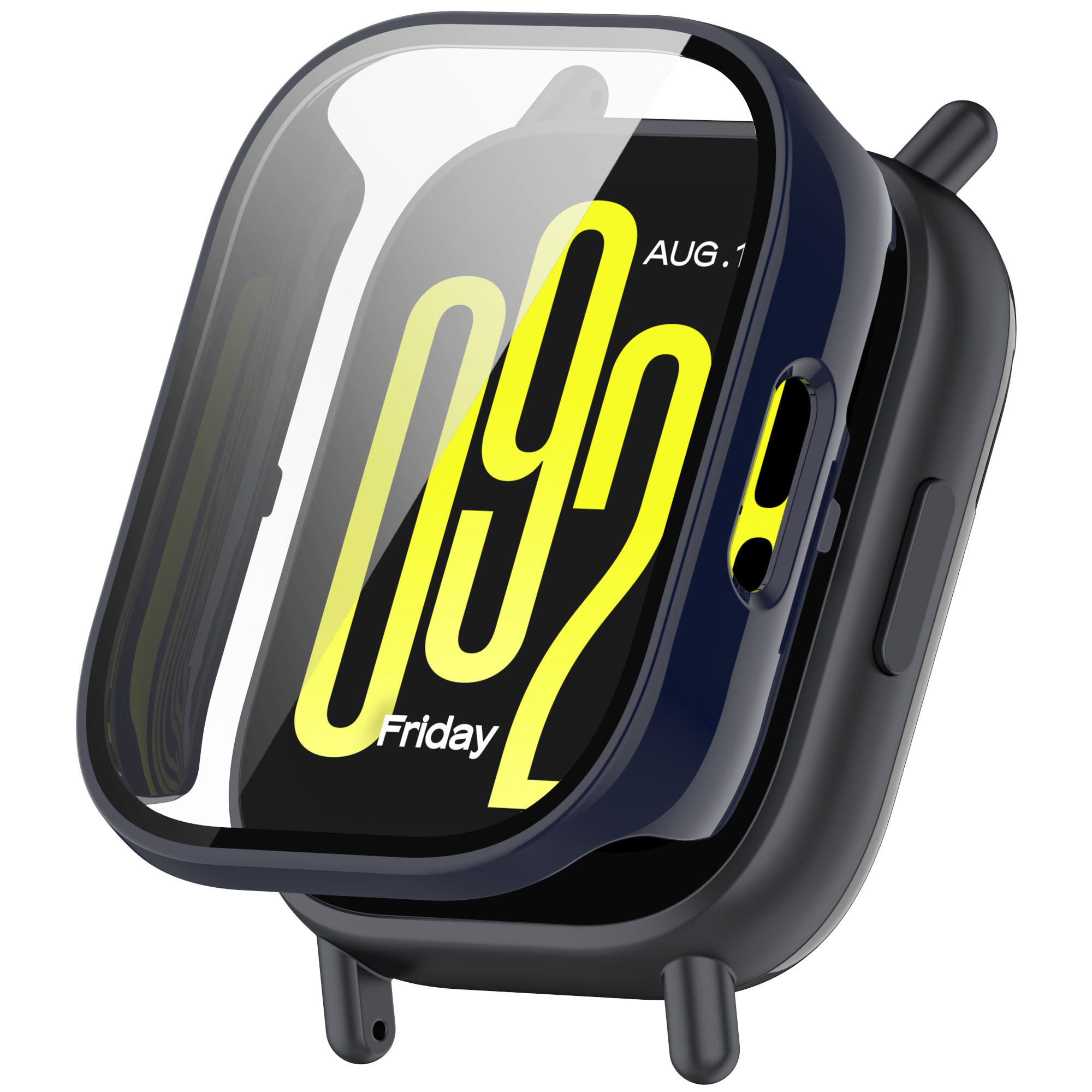 Eraysun for Redmi Watch 5 Lite Case Film All-In-One Case Screen Protection Watch Case