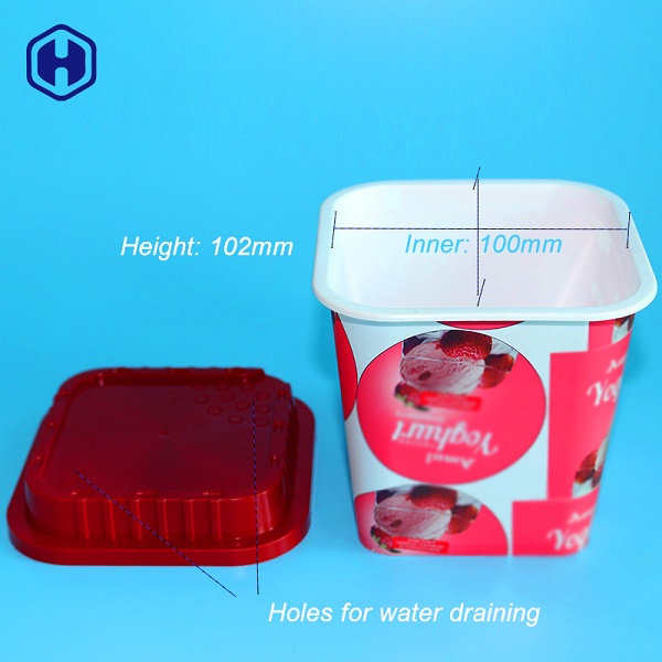 Упаковка чашки шиммы 102MM 26oz PP IML фольги горячая заполняя