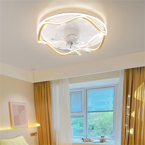 52 Ventilateur de plafond sans lame avec lumière et télécommande