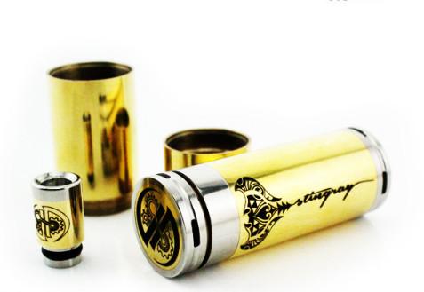 Pure stainless steel stingray mechanical mod stingray mod clone