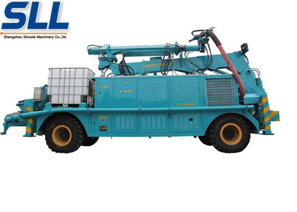 Stability concrete spraying shotcrete machine for sale convey cylinder with long stroke