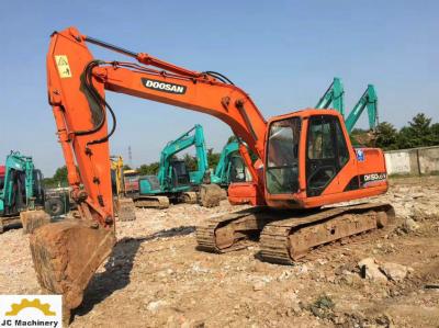 Ano da máquina escavadora hidráulica média do tamanho 15t Doosan/máquina escavadora de Doosan 150 em 2013