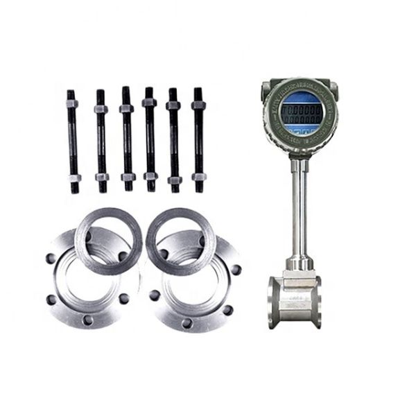 Functional Ultrasonic Digital Vortex Flowmeter IP68 Protection Grade