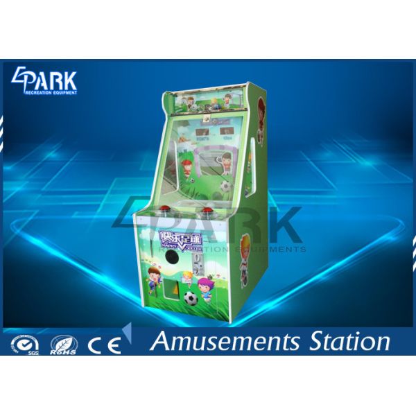 Commercial Kids Coin Operated Game Machine Happy Football Video Arcade Prize Game