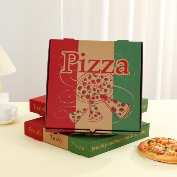 Custom Corrugated Pizza Box for Takeout & Delivery