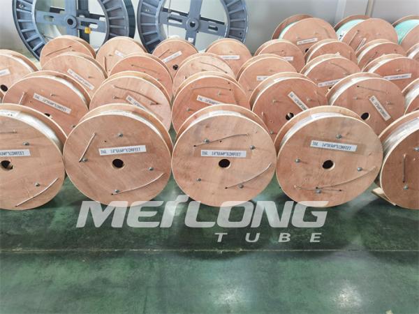 NACE MR0175 316L Hydraulic Control Line Seamless Stainless Steel Capillary Tube