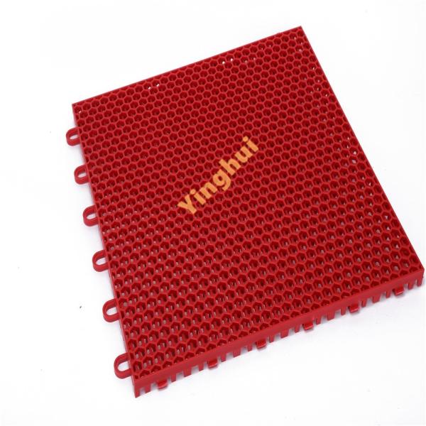 Plastic Interlocking Floor Tiles Outdoor Basketball Tennis Baseball Outdoor Floor Tile