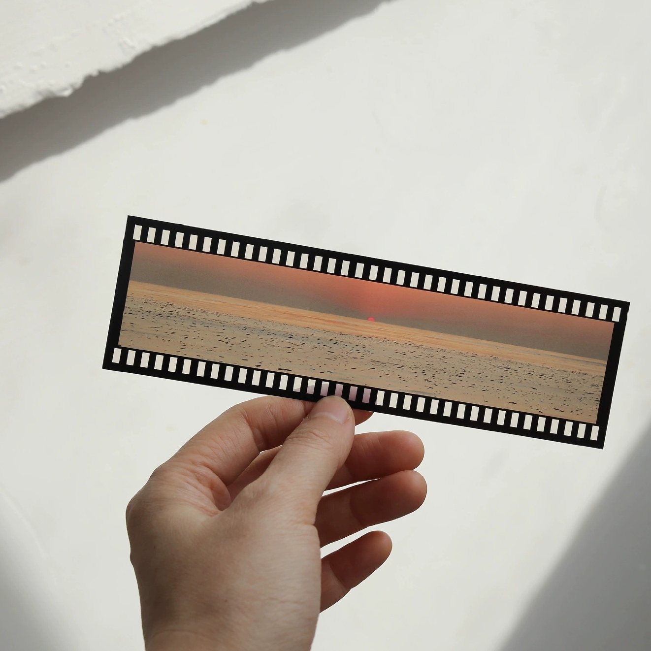 Film Strip Decorative Paper Cards With Translucent Windows For Scrapbooking