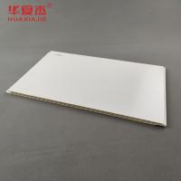 Panneaux muraux en PVC blanc résistant à l'humidité de 406 mm de largeur pour un projet de rénovation de maison