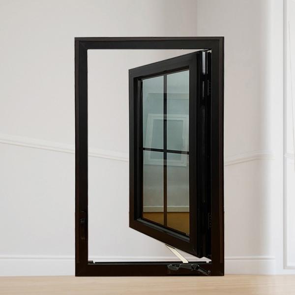 Thermal Break Aluminum Casement Windows with EPDM Sealing