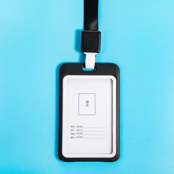 Deyi ID Card Holder Metal Crafts Plastic Material