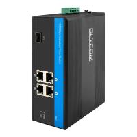 4ポート 工業ファイバースイッチ ギガビット イーサネット 管理されていないIP40 屋外使用 CE