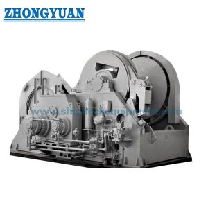 500–2000 kN Hydraulic Waterfall Towing Winch | Double-Drum Tug Towing System
