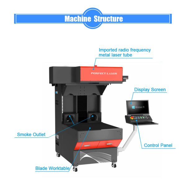 Industrial CO2 Laser Marker for Non-Metal Engraving Cutting & Hollow Marking Machine
