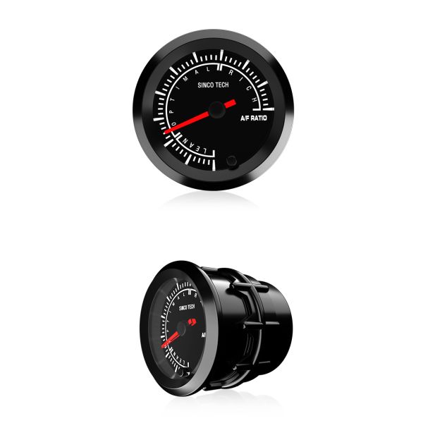 Indicadores aire-combustible de los vehículos AFR del metro 12V del ratio del coche de carreras de la tecnología 637 de Sinco