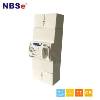 Interruptor diferencial 10-30A 500mA 10-15-20-25-30A de NBSe DDC RCBO 2P