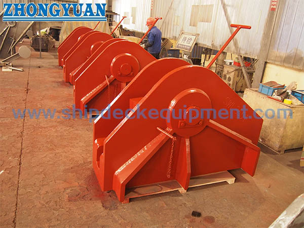 OCIMF Type SPM Chain Stopper | Welded Mounting for Chafe Chain Mooring