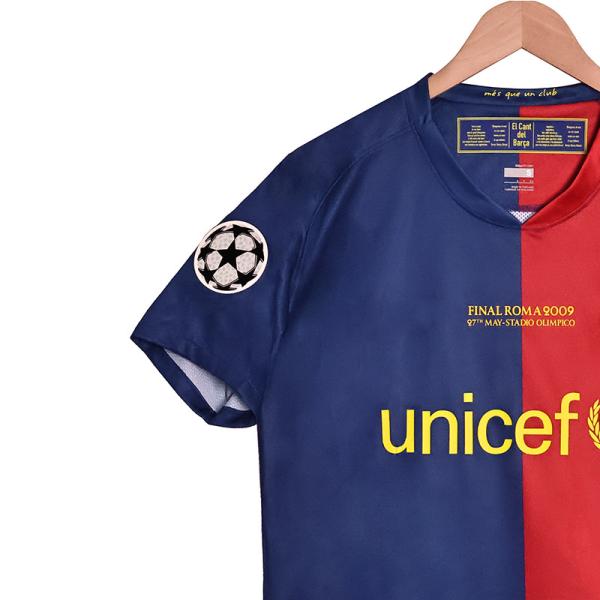 2008-2009 Barcelona Home Retro Jersey Group Customization To Relive The Glorious Era