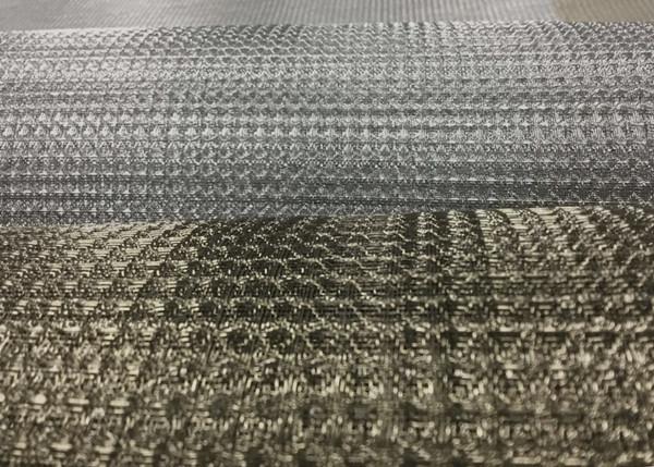 Bronze Metalspurc Fabric Different Transmittance Light