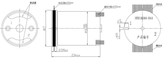 Miniature Slip Ring 44 Channels Compact Electrical Rotary Connector for Robotics