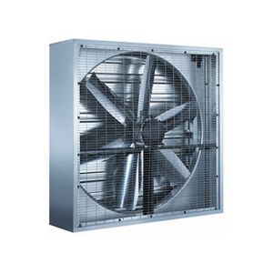 Galvanized Negative Pressure Fan 68000m³/H Workshops With High Temperatures