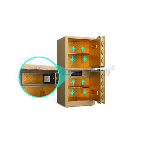 Digital Fingerprint Lock Large Safe Box For Security Gold High End Home Safes