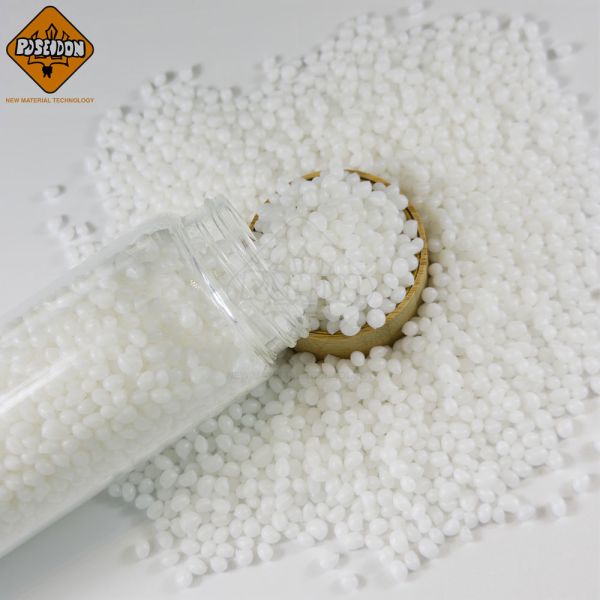 Poseidon FO1451 7mm Polyolefin Hot Melt Glue Granule For Cabin Filter , Low odor Granules , Industrial High-Temperature Adhesive Solution