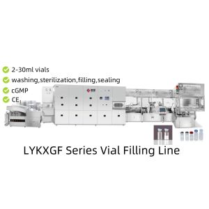 High-Speed Vaccine Vial Filling & Stoppering Line cGMP Standard Compliant Automation for mRNA & Biologics