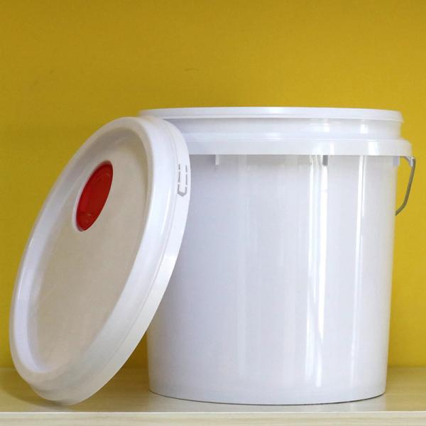 Stackable Lightweight Industrial Plastic Engine Oil Bucket With Integrated Handle