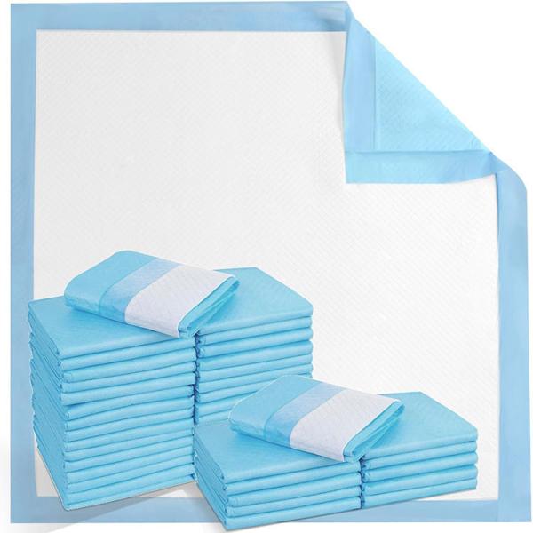 Waterproof Backing Disposable Adult Underpad Elderly Waterproof Incontinence Bed Pads