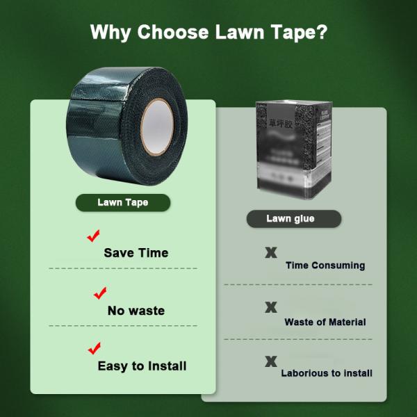 Strong Self Adhesive Lawn Joining Tape For Artificial Grass Seaming
