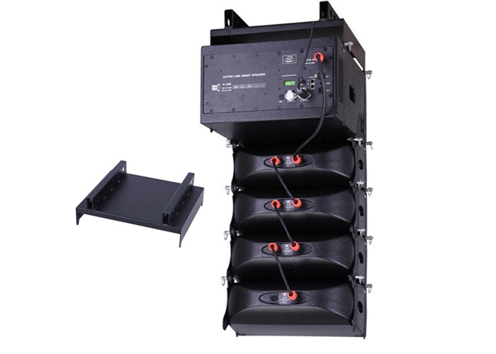 Amplifier Active Line Array System , Mini Line Array Speaker 2-Neutrik NL4