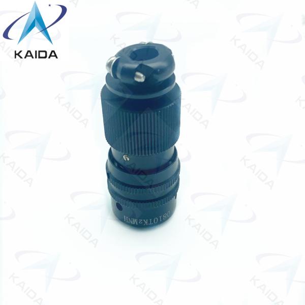 Alumínio Y50X-0810TK2MNH para faixa de temperatura de -55C a 125C Anodizado preto
