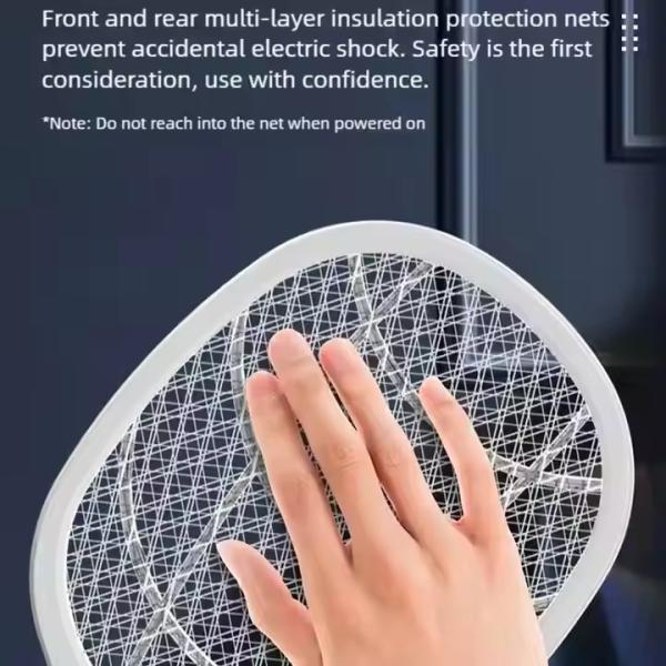 JZ Rechargeable Li Battery Safety Net 2 In 1 With A Base Mosquito Killer Lamp Bug Zapper Mosquito Control
