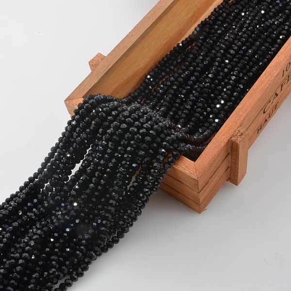 Factory Wholesale Exquisite Colorful 2/3/4/6/8/10mm Faceted Crystal Glass Beads Lampwork Glass Beads