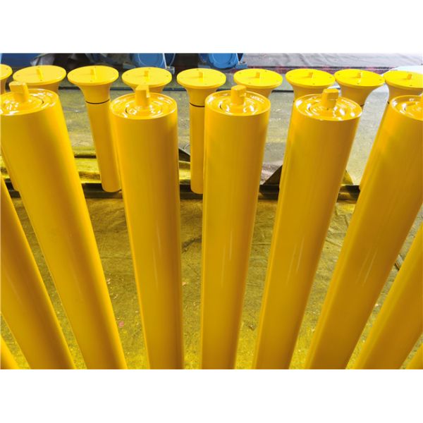 Heavy Duty High Precision Conveyor Steel Roller 50mm dia With Bearing