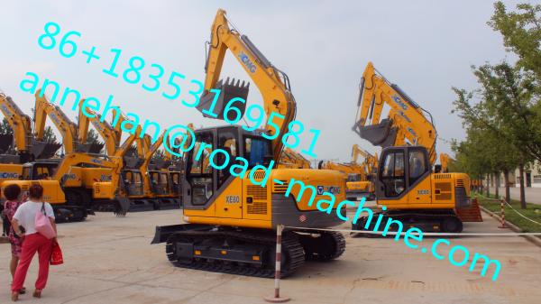 XCMG XE80D Crawler Machine Excavator for Construction Yellow 8Ton Excavator of Xcmg