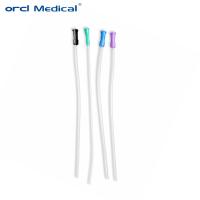 200mm 22Fr Urologie Produits jetables de qualité médicale PVC nélaton cathéter Prix d'usine