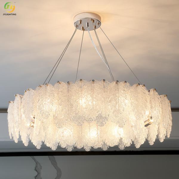 JYLIGHTING Living Room Chandelier Modern Simple French Light Luxury Cream Style Bedroom Restaurant Modern Pendant Light