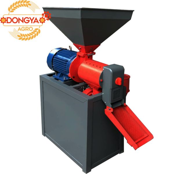7.5KW 380V Portable Big Capacity Combined Rice Mill Machine 600kg/h for Commercial Use