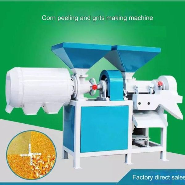 Maize Corn Grits Degerminate Grinder Mill Machine for Industrial in Uganda Tanzania
