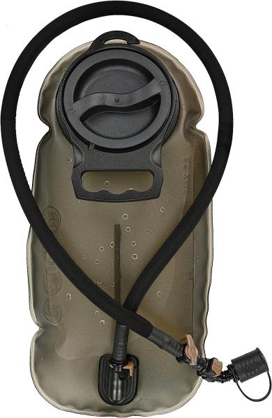 2L/2.5L/3L TPU Hydration Bladder, Tasteless BPA Free Water Reservoir Bag with Insulated Tube for Hydration Pack