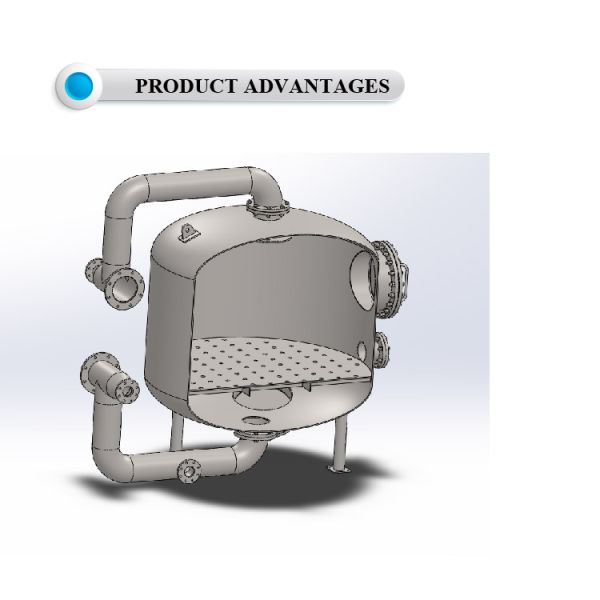 IEPP Manufacturer Factory Wholesale Wastewater Treatment Equipment Activated Carbon Quartz Sand Multi Media Industrial Filter