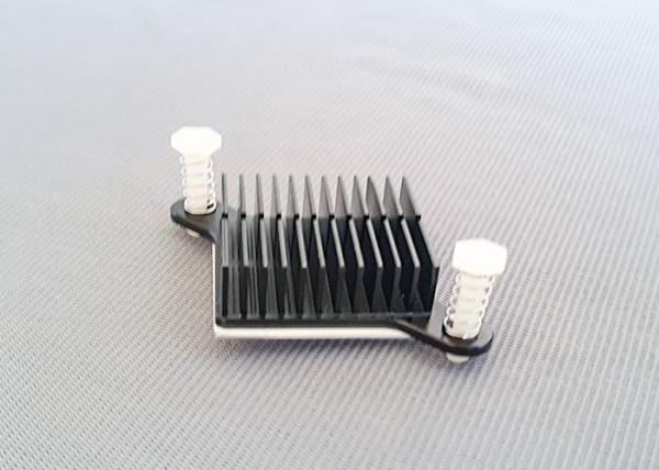 Aluminum CNC Machining Metal Parts Heat Sink Base With Nickel Plating