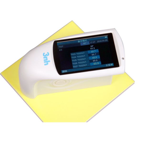 Intelligent Professional Gloss Meters NHG60 0.5s Measure Time With 3.5 Inch Large Touch Screen