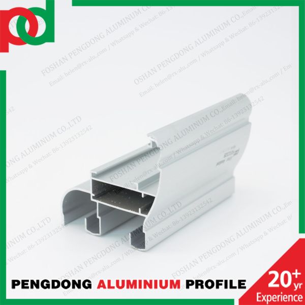 Dark Bronze Anodized Aluminium Extrusion Profile For Window And Door In Gabon, Mali